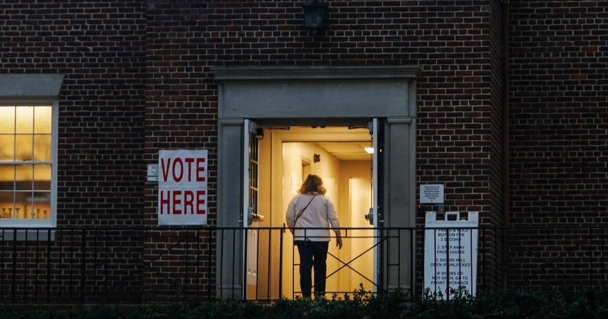 The first general election ballots of the presidential race are in the mail