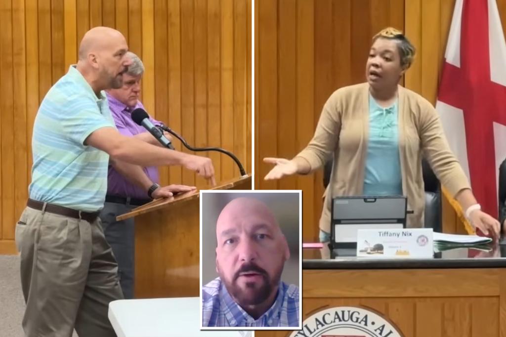 Alabama residents kicked out of city council meeting over migrant questions