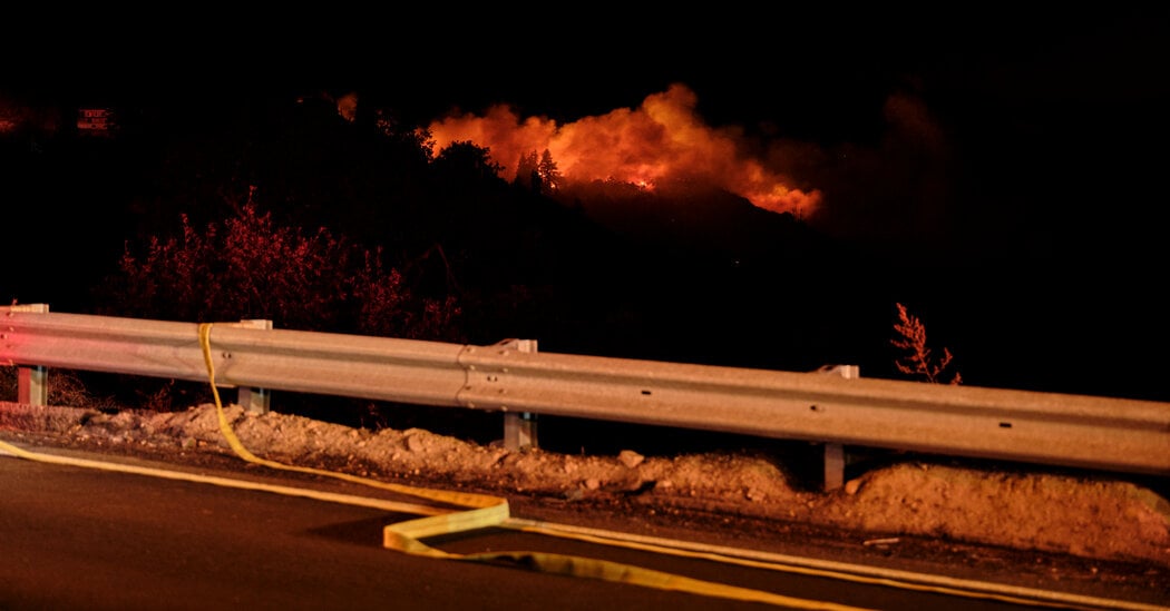 Man in California Is Arrested for Arson as Wildfires Rage in the West