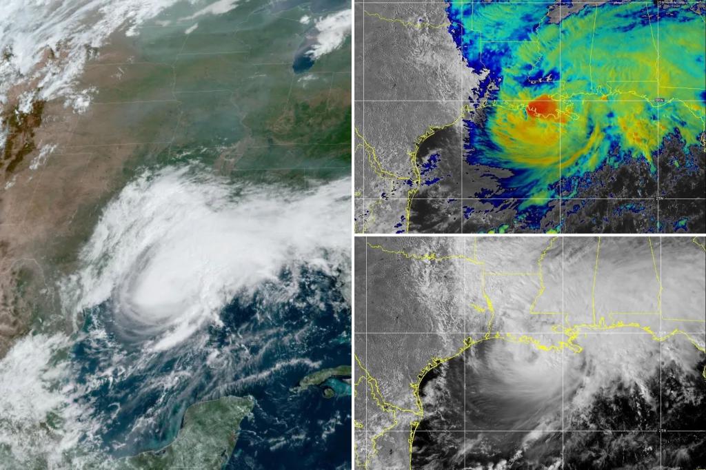 Hurricane Francine becomes dangerous Category 2 storm just hours ahead of Louisiana landfall