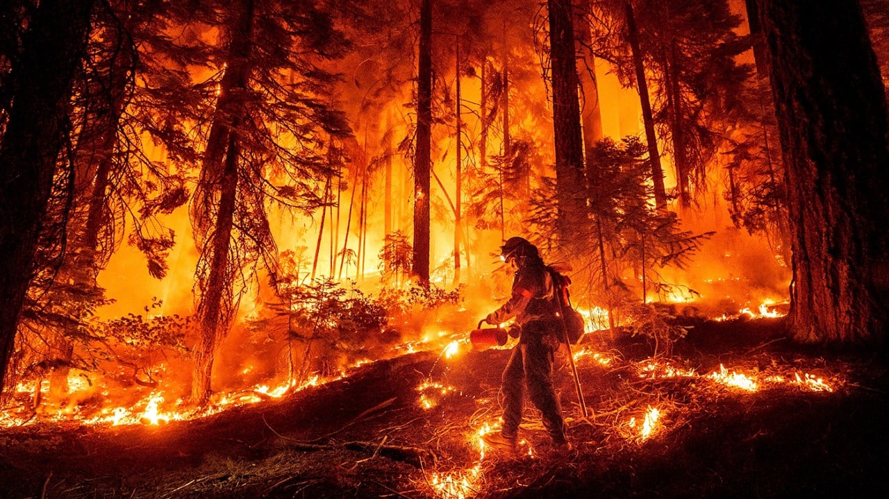 Late-season wildfires wreak havoc across US West