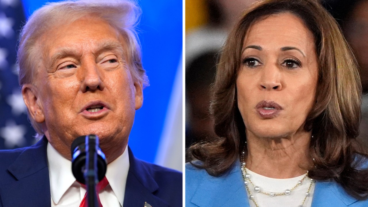 Harris has slight lead over Trump