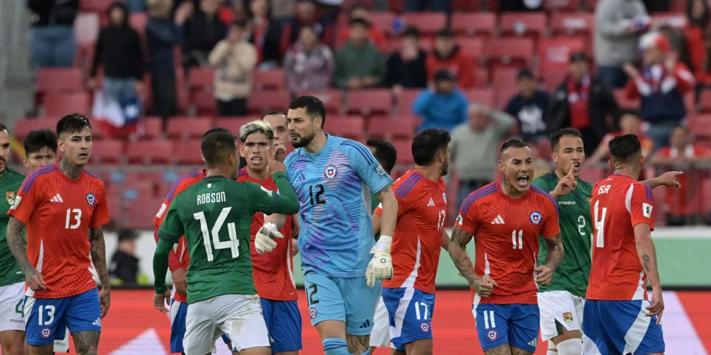 Polémica viral en el Chile-Bolivia tras un discutible gol de Vargas