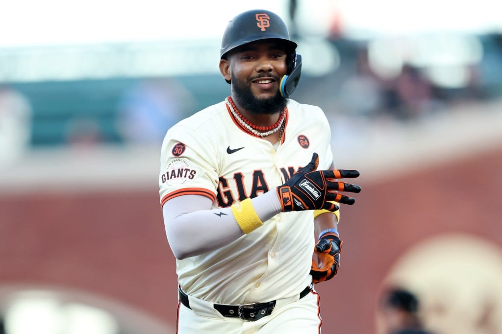 SF Giants' Jerar Encarnacion achieves rare Oracle Park HR vs. Brewers