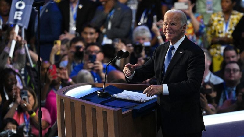 Biden dons Trump hat, jokes about his age and false rumors about Ohio pets during Pennsylvania trip