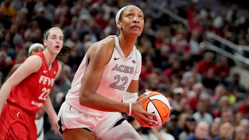 A’ja Wilson breaks WNBA single-season scoring record in Las Vegas Aces win