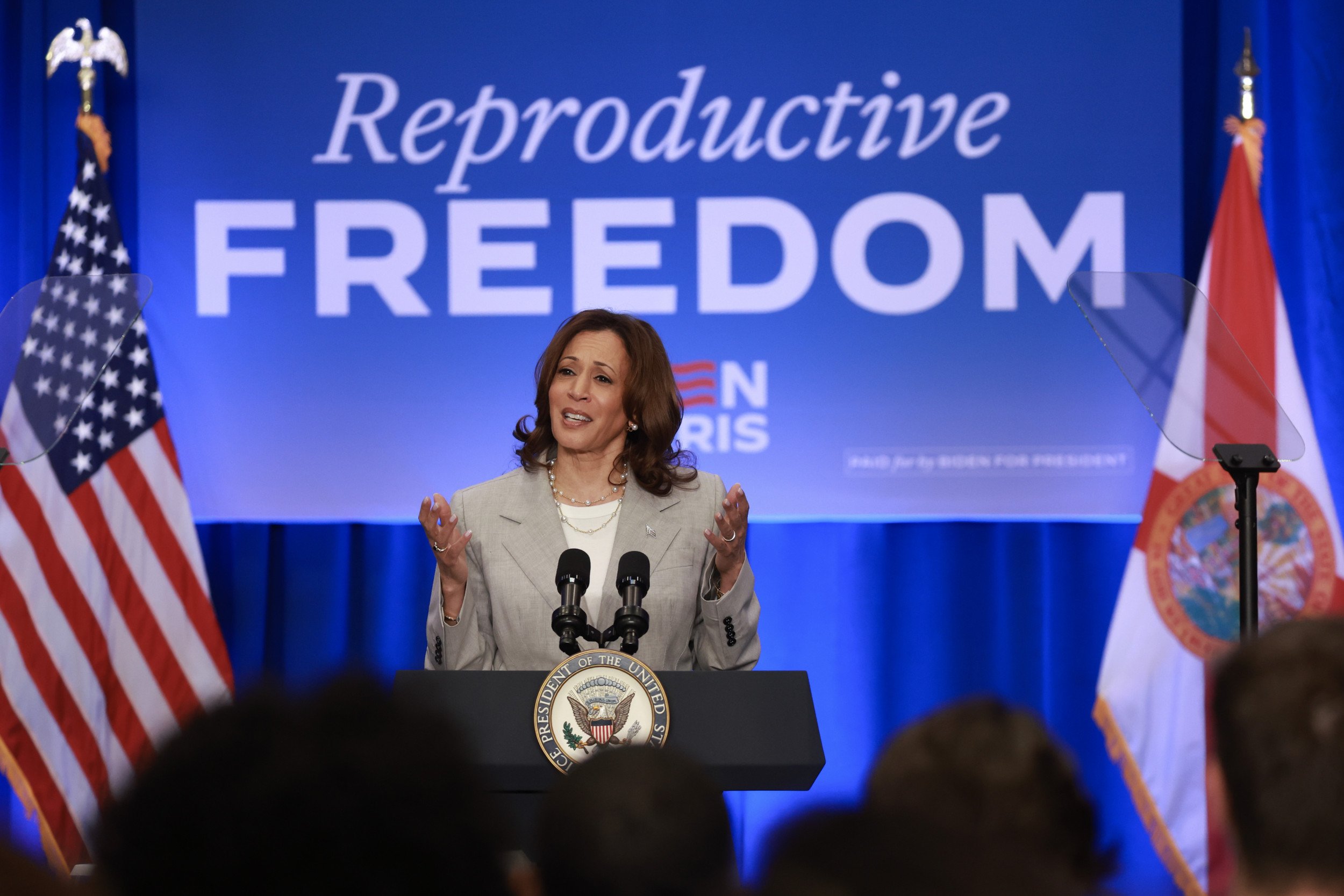 Pro-Harris Super PAC Launches Abortion Ads in Swing States