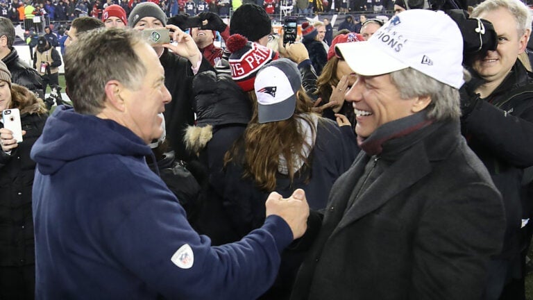 Bill Belichick traveled with the band in 1990s Europe