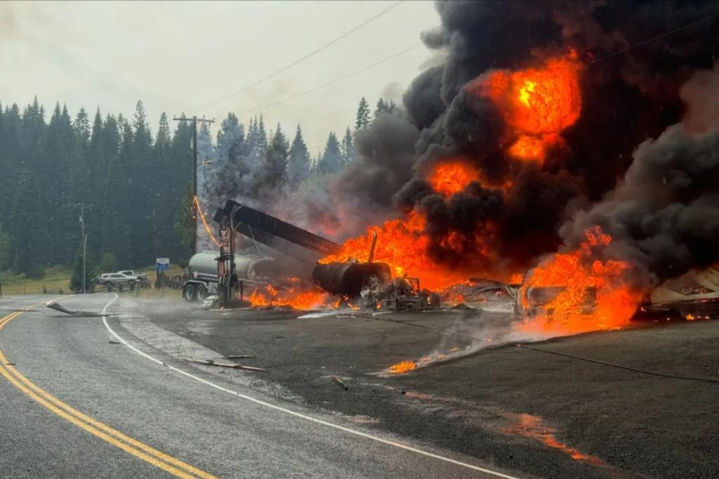 Explosion at an Idaho gas station leaves two critically injured and others presumed dead