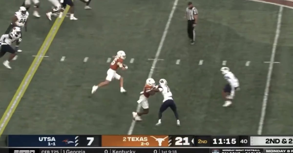 Arch Manning’s first Texas highlights are spectacular after Quinn Ewers’ injury