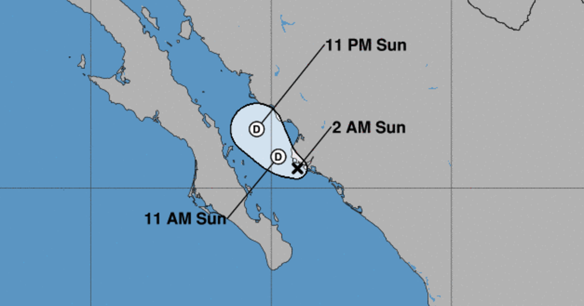 Ileana weakens to tropical depression as it heads toward Sinaloa, Mexico