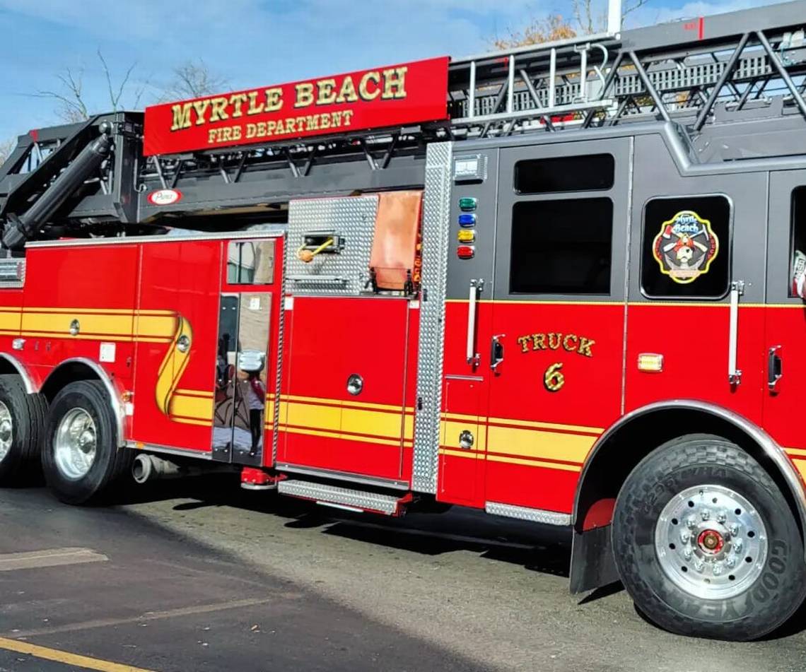 Person dies after crash with Myrtle Beach fire emergency vehicle. What we know