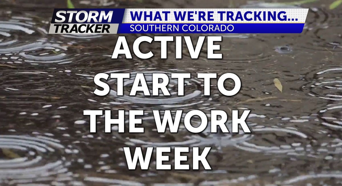 Rain Chances for the Start of the Work Week