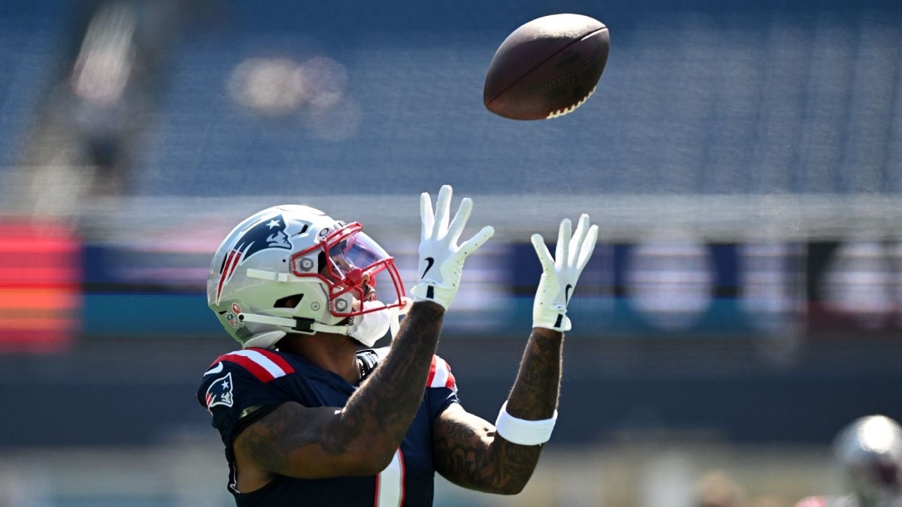 Patriots rookie Ja'Lynn Polk catches first touchdown vs. Seahawks