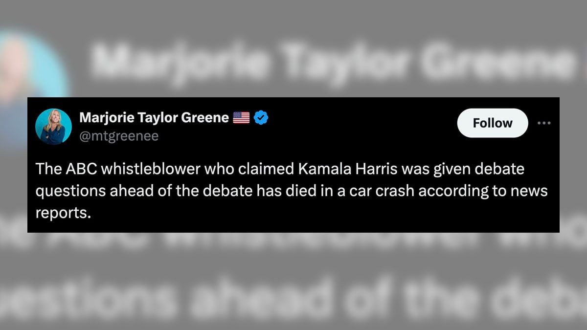 False Story Claims 'ABC News Whistleblower' Died in Car Crash