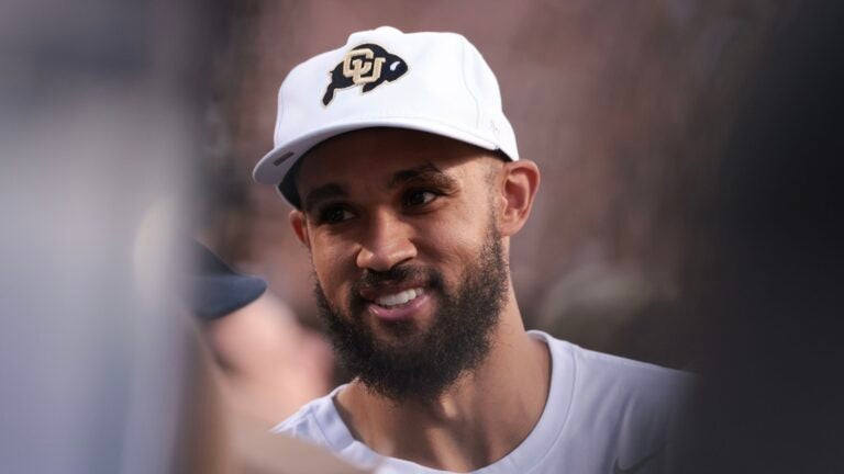 Derrick White hit in head during fight at Colorado game