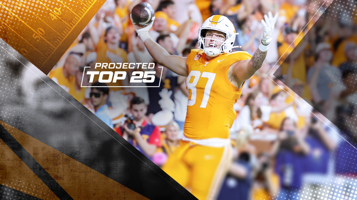 Tomorrow's Top 25 Today: Tennessee, Oregon tick up amid shuffling within top 10 of college football rankings