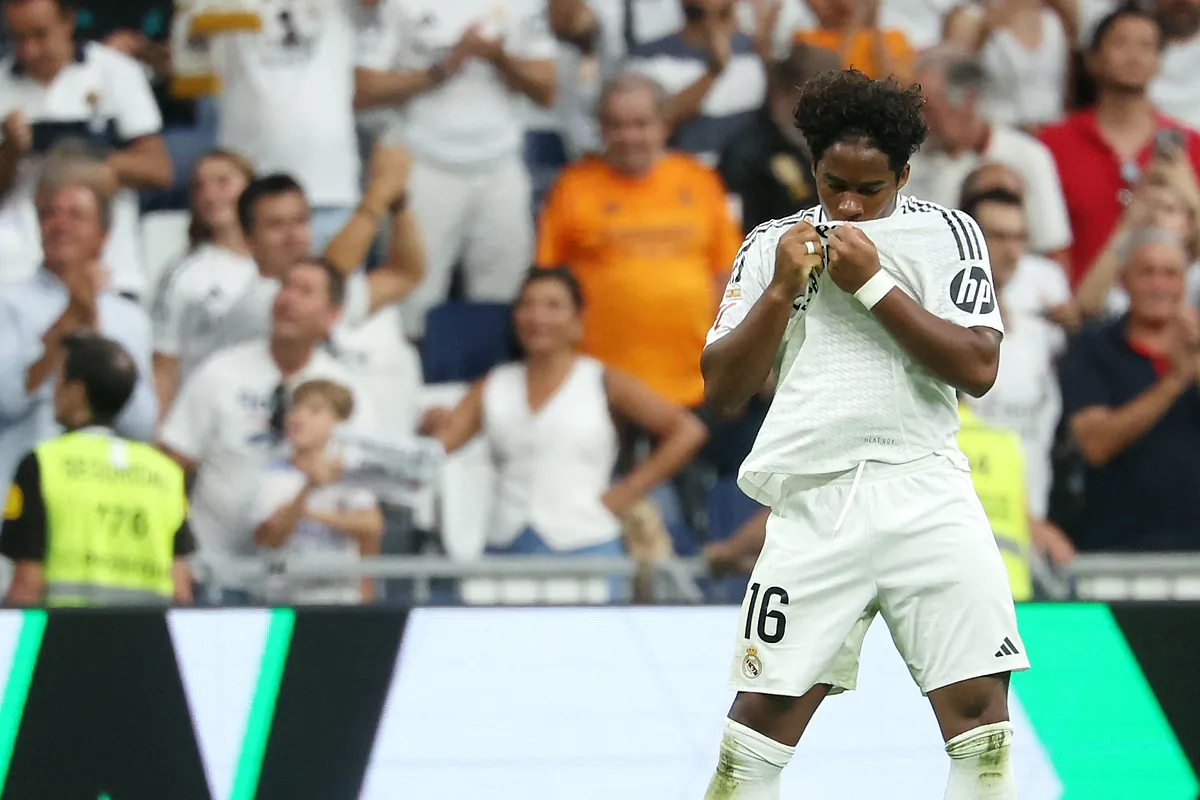 El Madrid se desatasca a tiempo contra el Valladolid y celebra el primer gol de Endrick