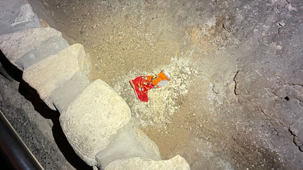 Bag of Cheetos disrupts ecosystem at Carlsbad Caverns National Park