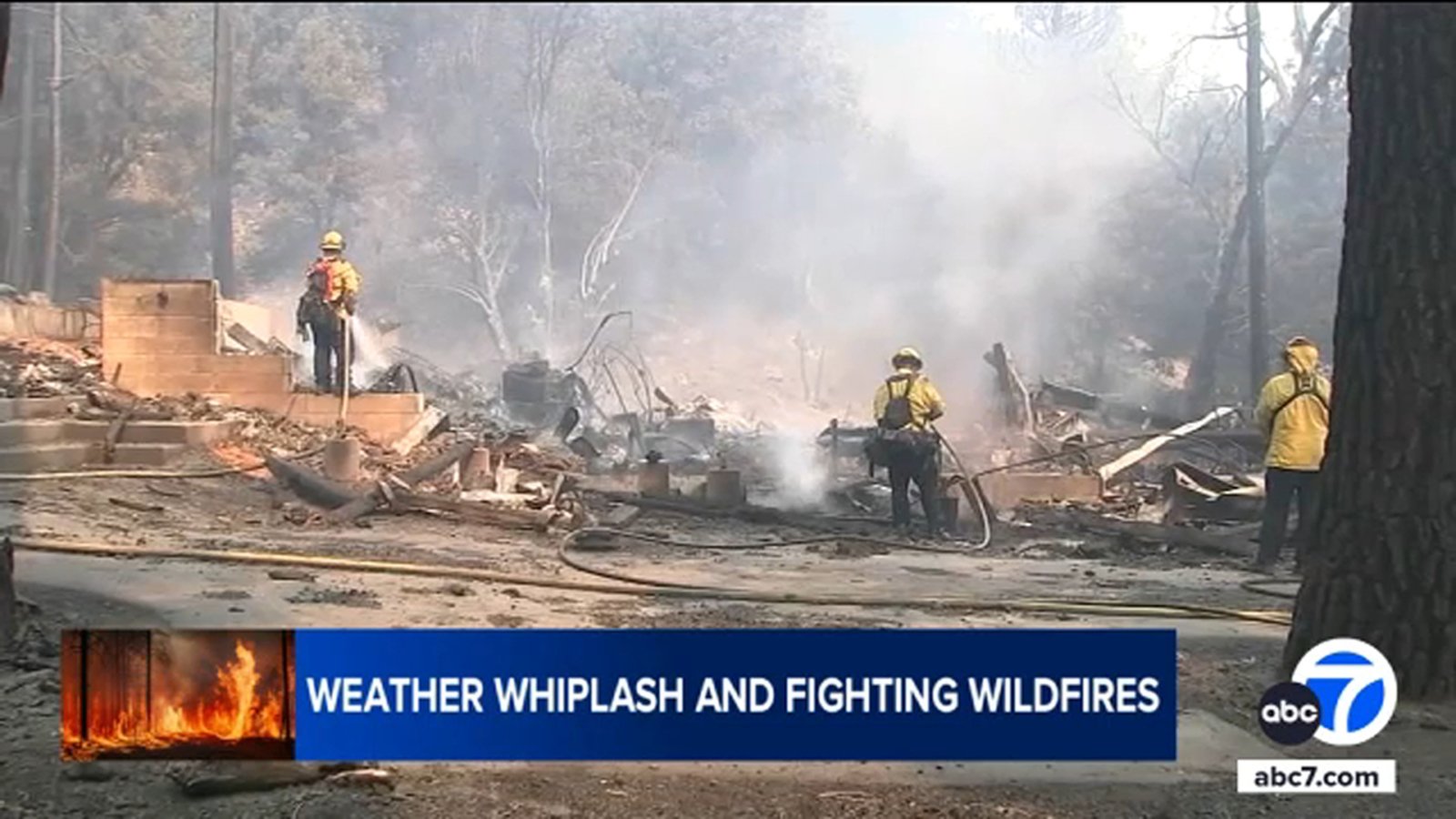 As massive SoCal wildfires continue, firefighters getting boost from weather change