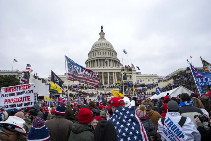 Army soldier charged with assaulting police officer with a flagpole during Capitol riot