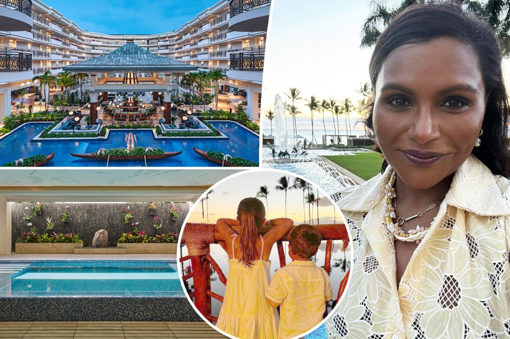 Inside Mindy Kaling’s lavish Hawaiian getaway at the Grand Wailea resort