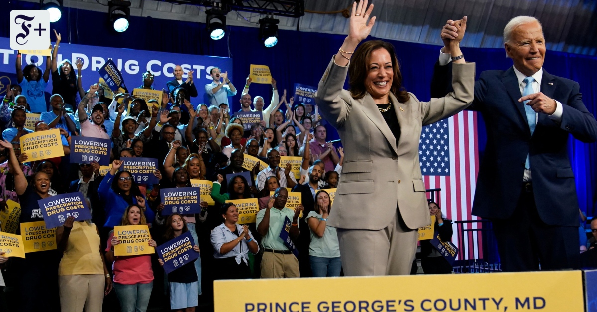 US-Wahlkampf: Joe Biden tritt mit Kamala Harris auf