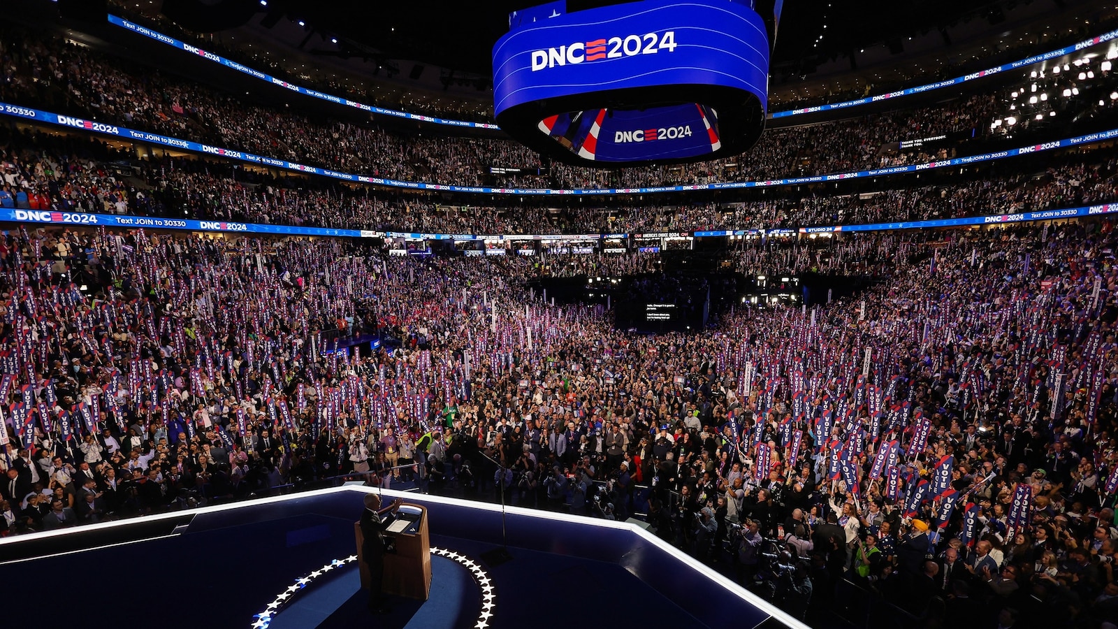 DNC attendees discuss top speakers and pressing issues: 'It's electrifying'