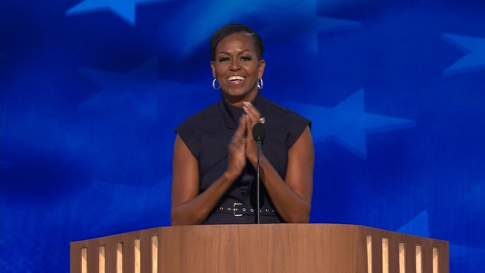 WATCH: Michelle Obama at the DNC: 'Hope is making a comeback'