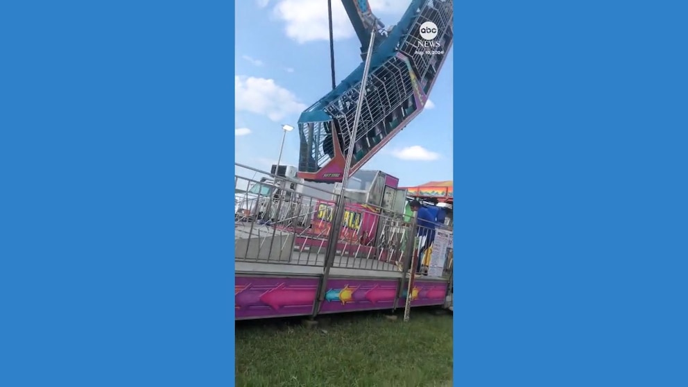 WATCH: Carnival worker makes amazing save after rider drops phone