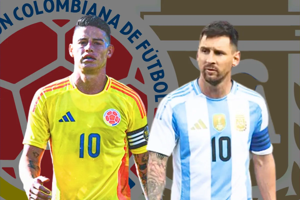 Colombia vs. Argentina se queda sin Messi ¿James tampoco estará para las Eliminatorias?