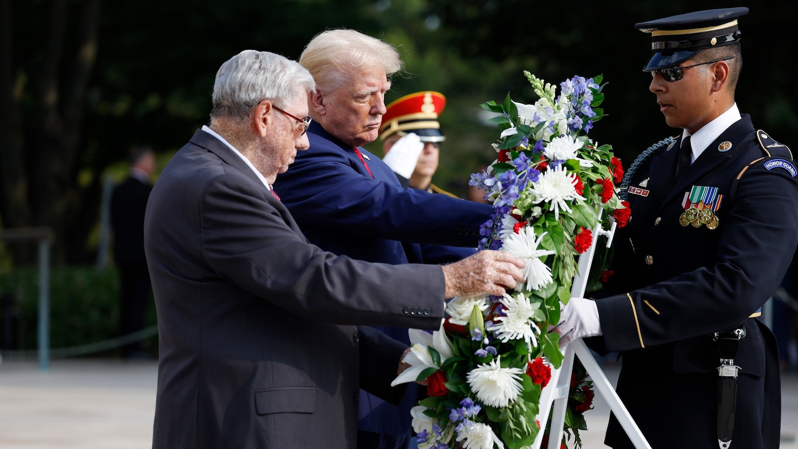 'Unfairly attacked': Army defends cemetery employee involved in Trump incident