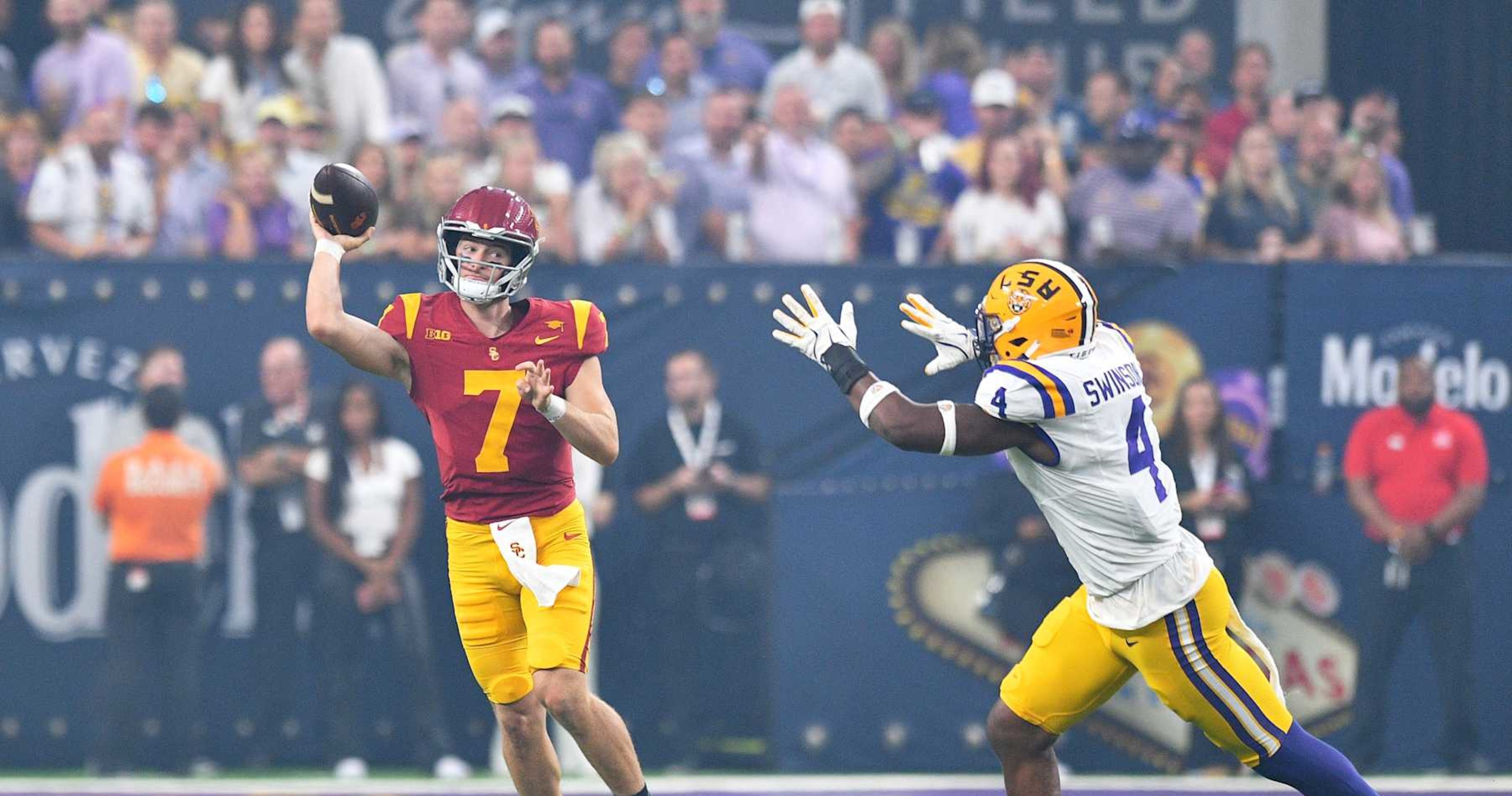 Heisman 2024 Odds: Miller Moss Rises After USC Upsets LSU; Dillon Gabriel Favored