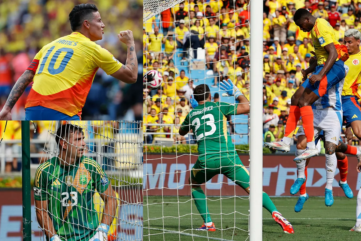 Video: James asistió, pecó y rezó en los goles de la victoria de Colombia vs. Argentina por Eliminatorias