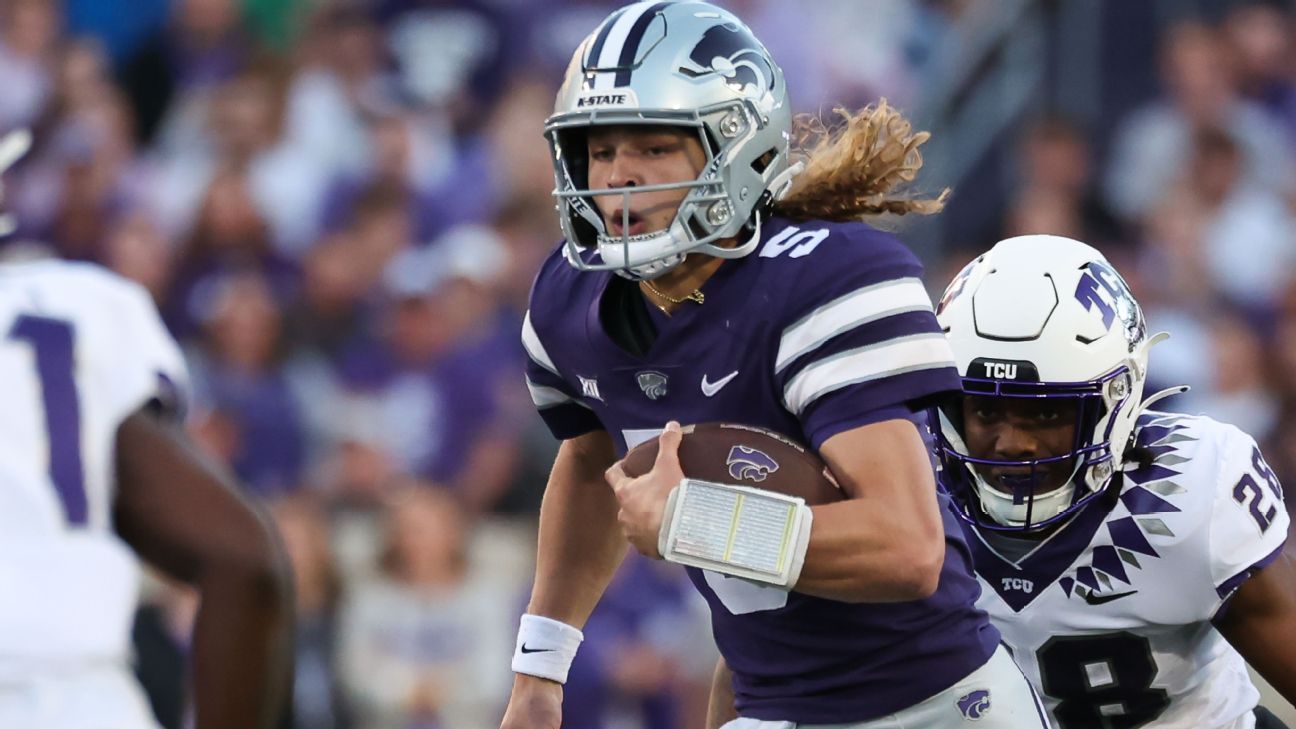 'He gives you nightmares': Meet K-State's dynamic QB Avery Johnson