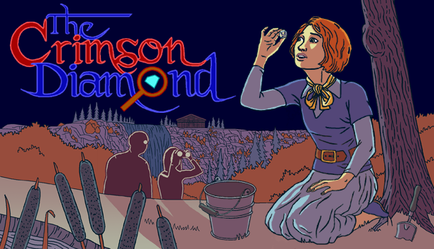 The Crimson Diamond is a wonderful EGA-like graphic adventure game for 2024