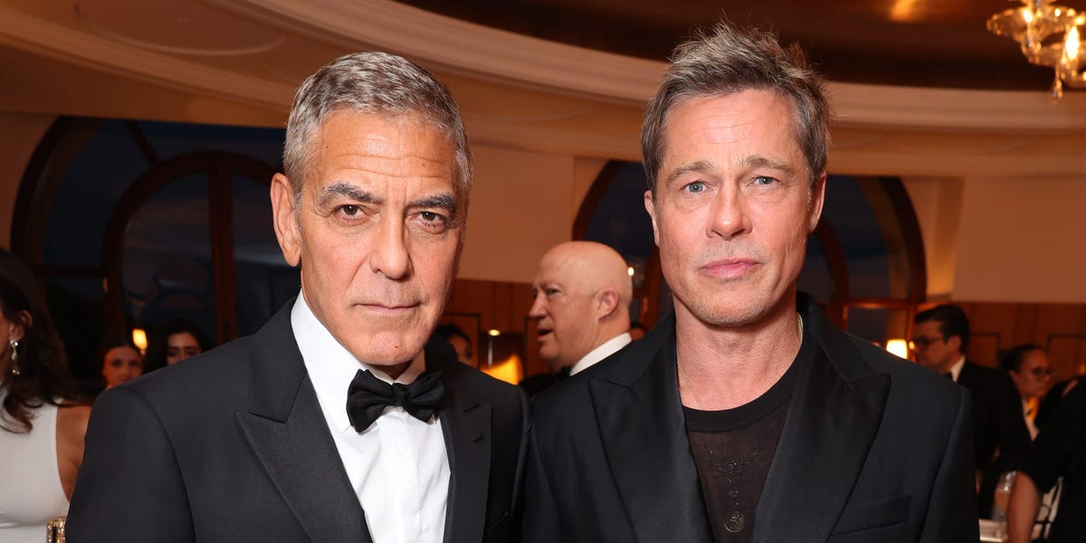 George Clooney denied he and Brad Pitt were each paid $35 million for 'Wolfs.' Here's why they had to return some of their pay.