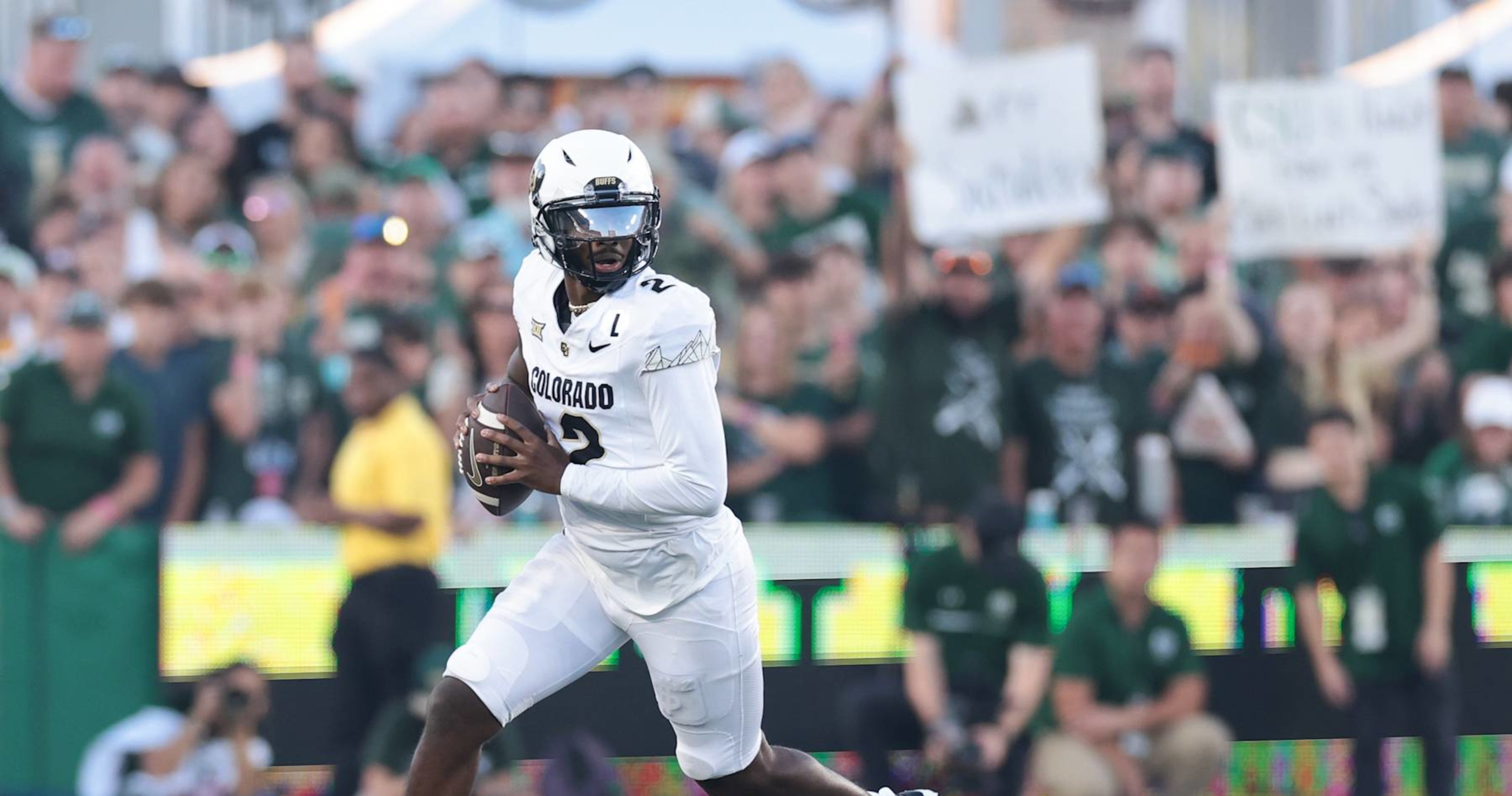 Colorado's Shedeur Sanders Talks Not Shaking CSU QB's Hand in Video: I'm a Human, Too