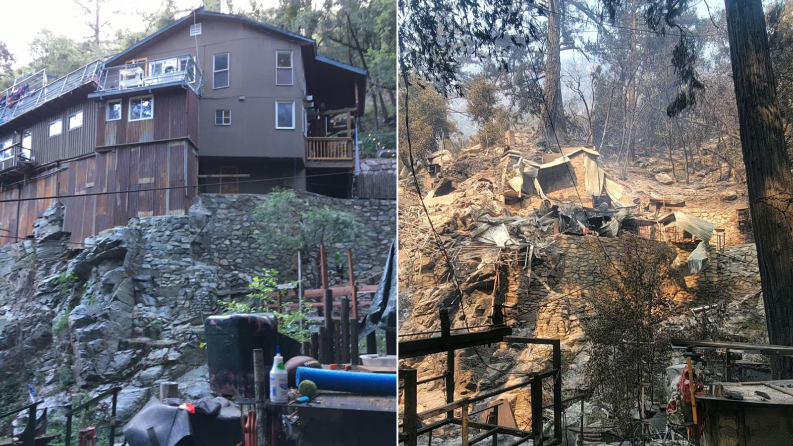 Mount Baldy man loses childhood home in Bridge Fire: 'I really never thought it would get this far'