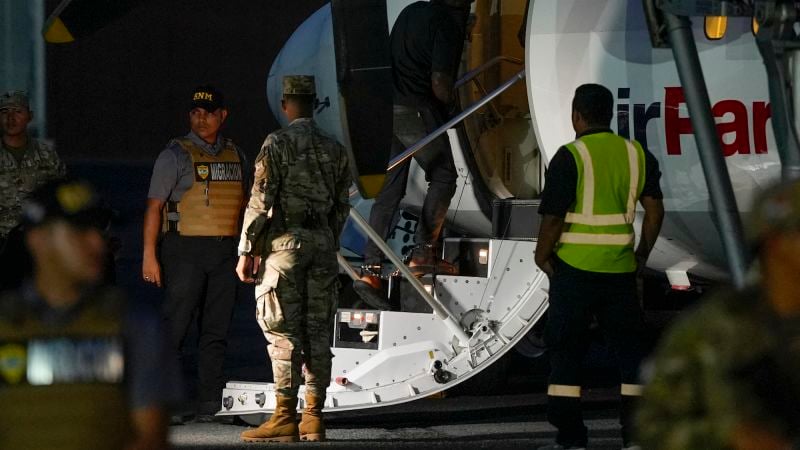 Panama deports migrants on US-funded flight