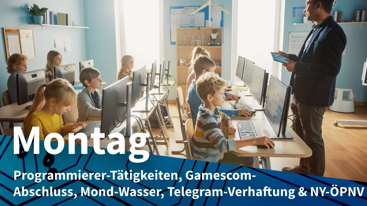 Montag: Programmierer mit neuen Aufgaben dank KI, Gamescom mit mehr Besuchern