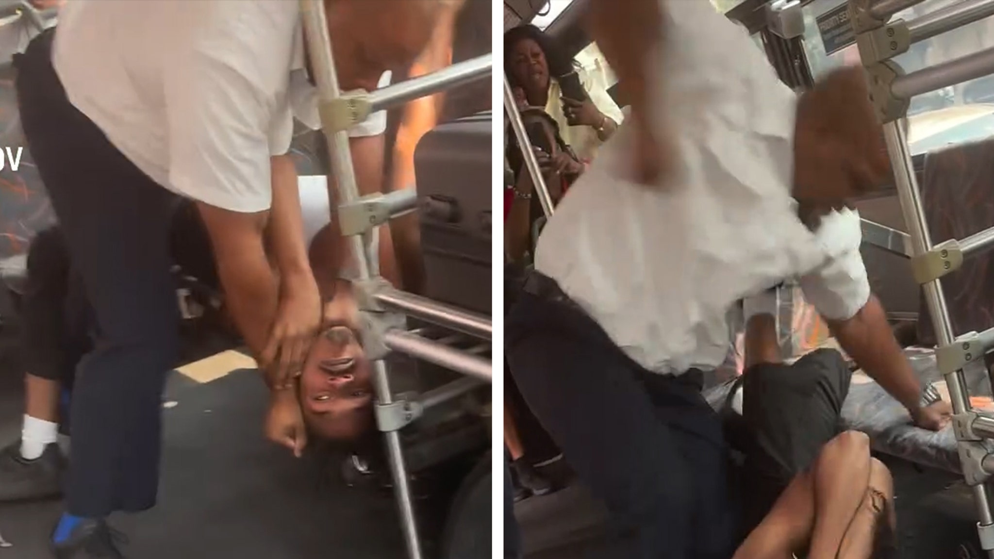 NJ Bus Driver Beats Down Passenger After Spitting Incident