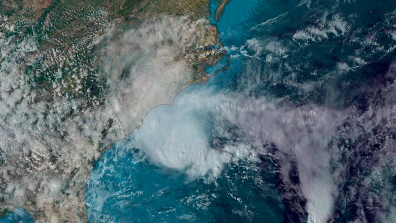 Tropical storm warnings issued for the Carolina coast, tropical system to bring heavy rain and coastal flood threat