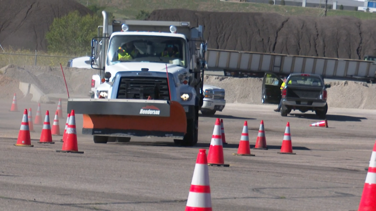 El Paso County hosts snow plow driver training ahead of winter