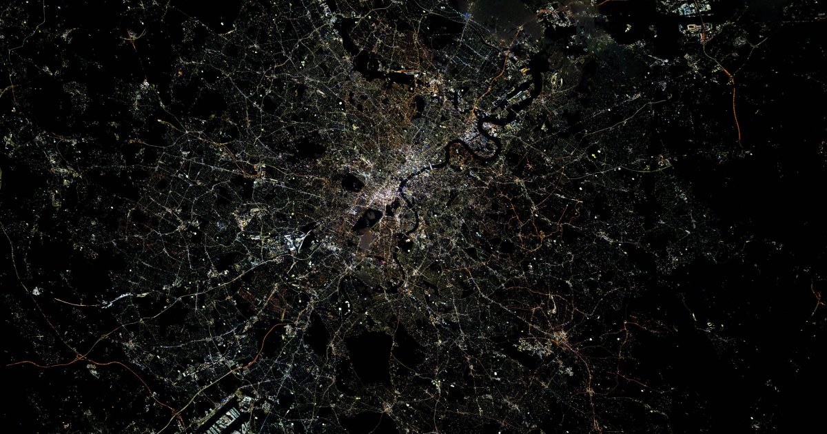 London sparkles in astronaut’s gorgeous night shot from ISS