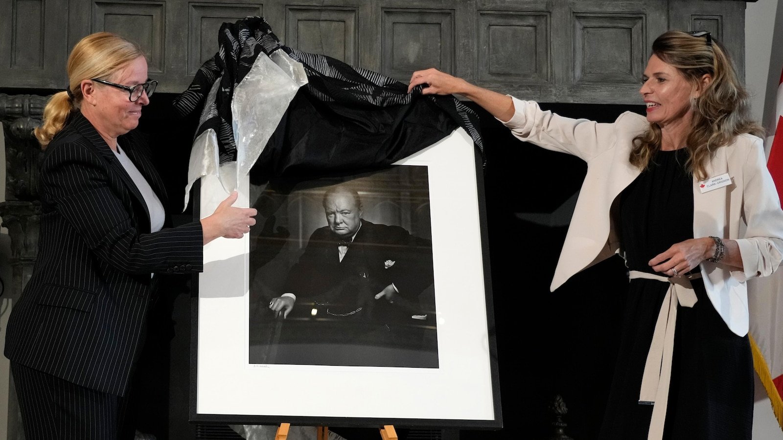 An iconic Churchill photo stolen in Canada and found in Italy is ready to return