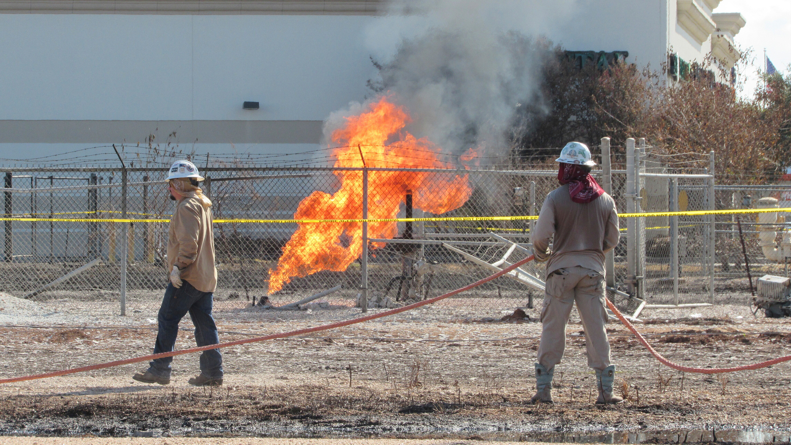 A fire that burned for 4 days after Texas pipeline explosion has finally gone out