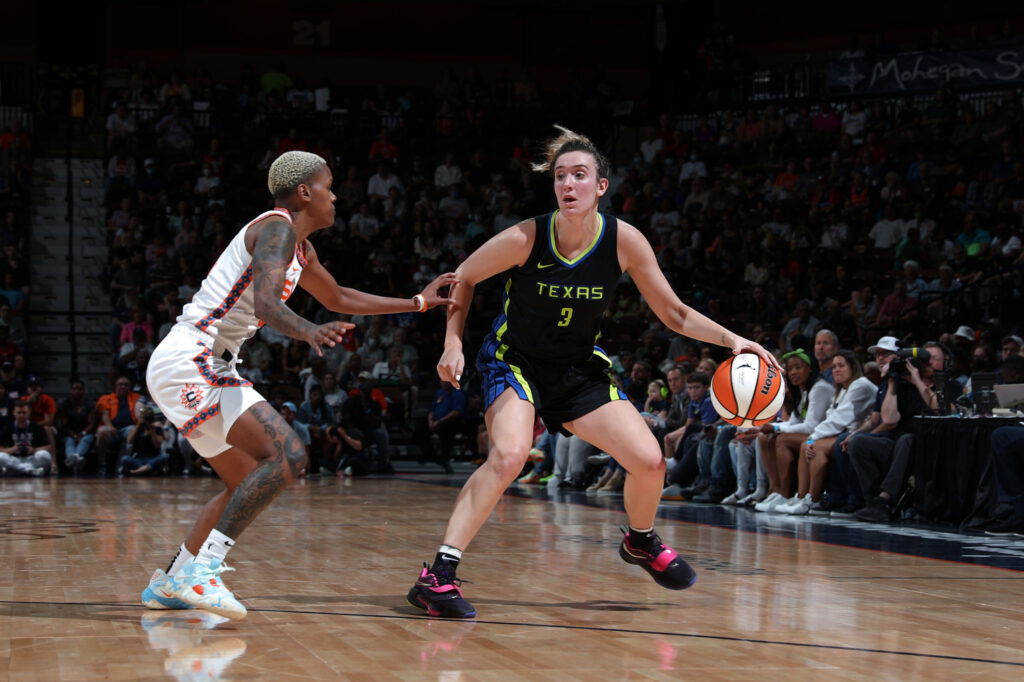 Marina Mabrey Makes Playoff History as the Sun School Caitlin Clark's Indiana Fever in Game 1