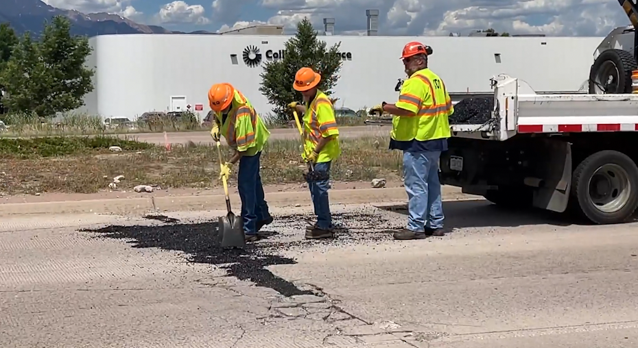 CDOT responds to driver complaints about bumpy pothole repairs in Colorado Springs