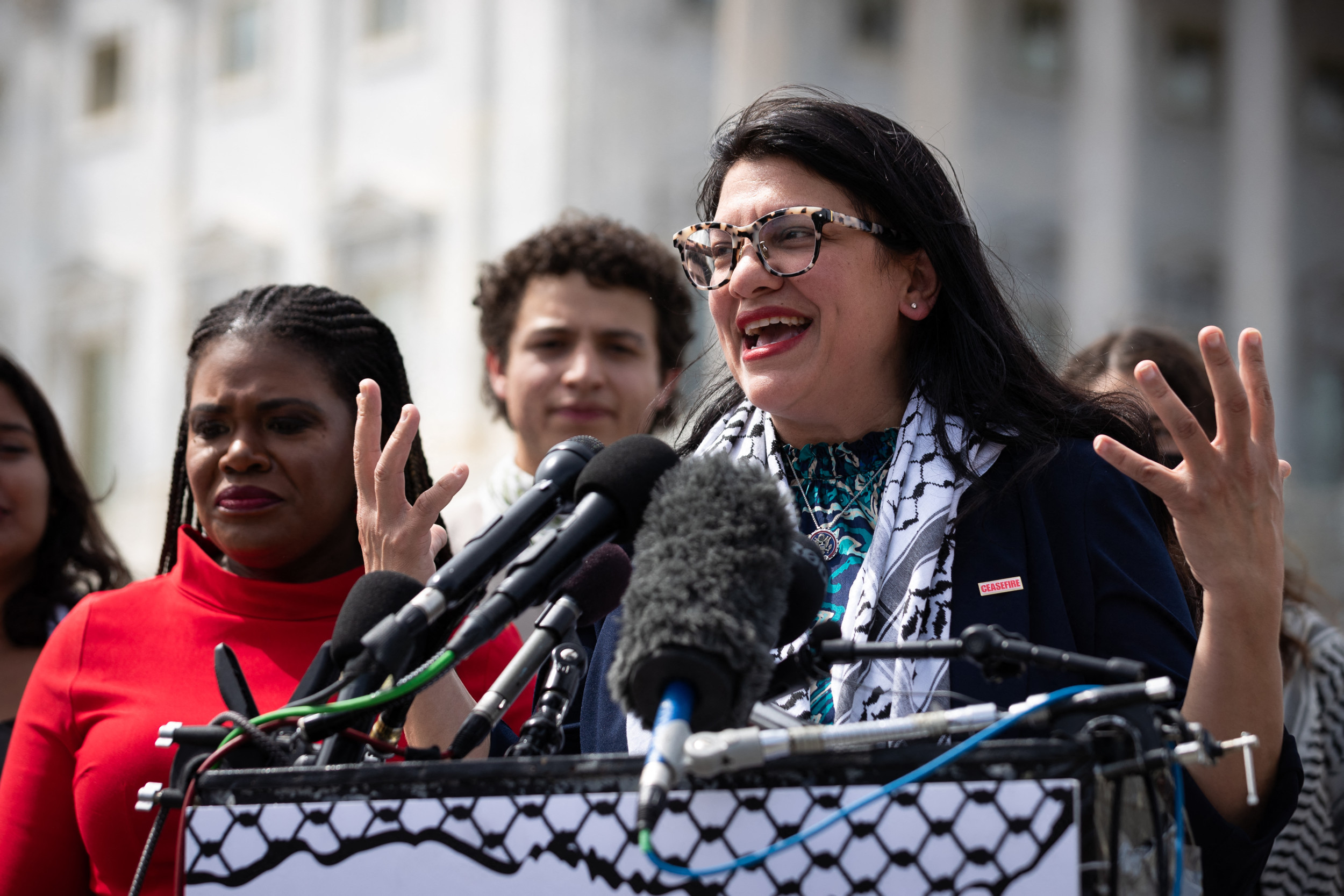 Rashida Tlaib Comments on Pro-Palestine Student Arrests Spark Controversy